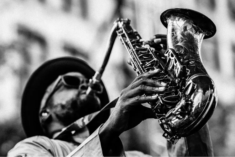 1 - Few things personify cool like a shades-wearing instrumentalist masterfully commanding the saxophone.