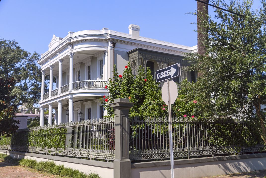 Mansion in the Garden District, New Orleans