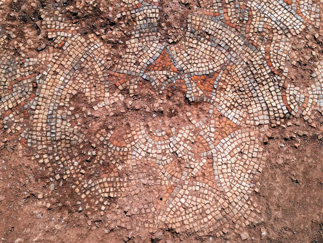 Mosaic floor