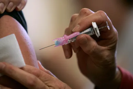 Doctors are refining a method to remove the "ouch" from injections.