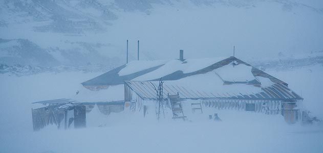 A hut at Cape Evans