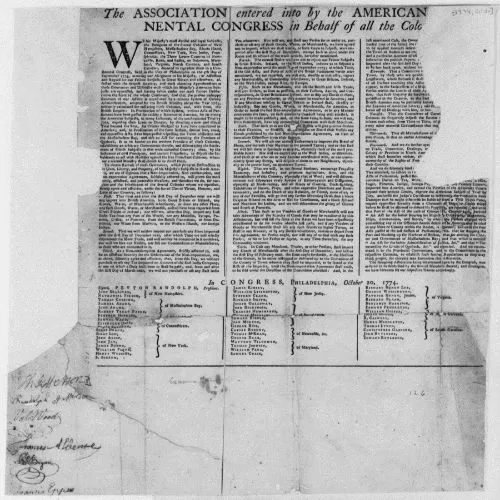 newspaper article signed in left corner