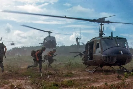 The Bell UH-1 was the workhorse of the Vietnam War.