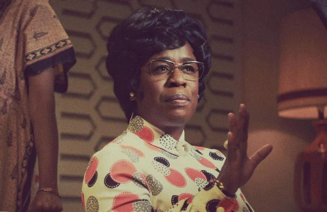 Uzo Aduba as Shirley Chisholm