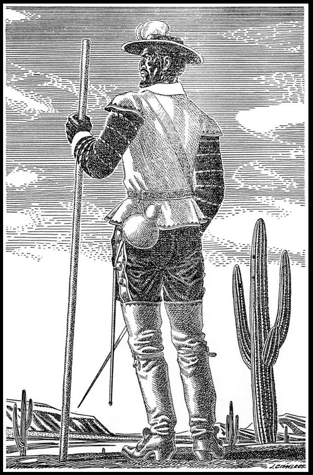 A contemporary illustration of Esteban
