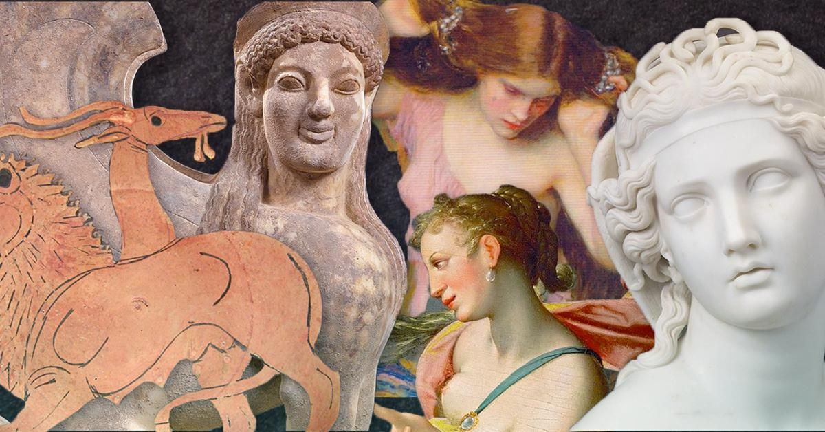 The gorgon sisters  Greek mythology gods, Greece mythology, Greek mythology