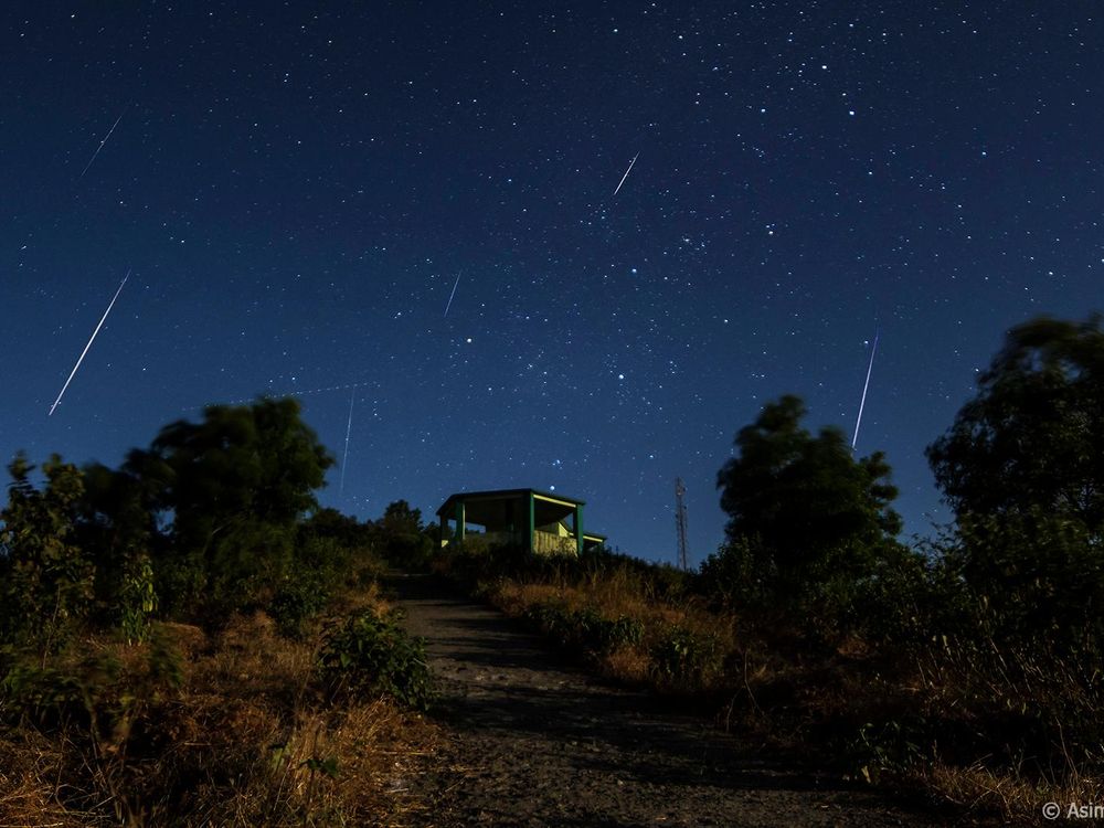 Geminid meteor shower