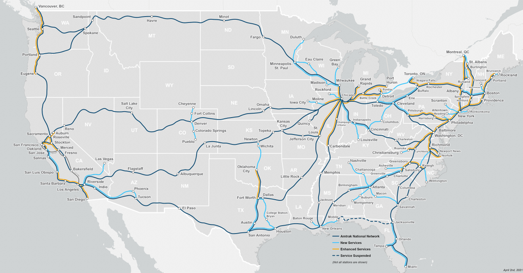 How Amtrak Is Innovating the Future of Rail Travel