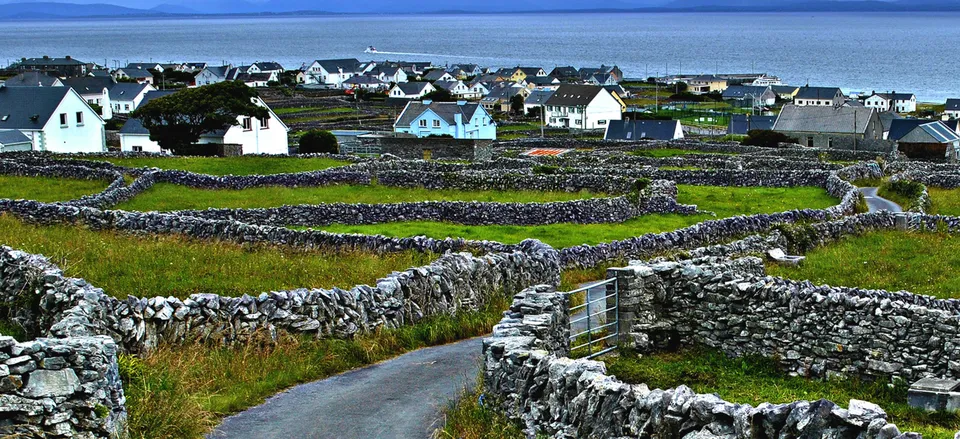  Landscape of the fabled Aran Islands 