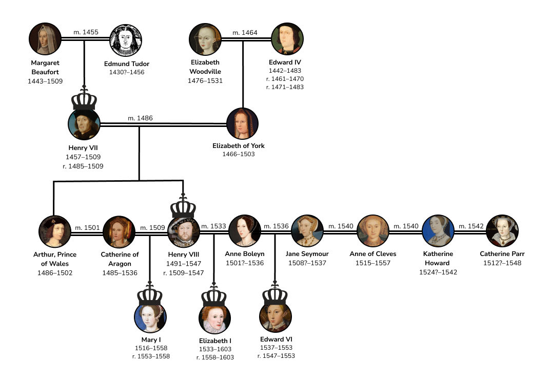 Tudor Family Tree The Tudor Monarchs Pinterest Family Vrogue co
