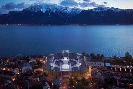The arena for the Fête des Vignerons