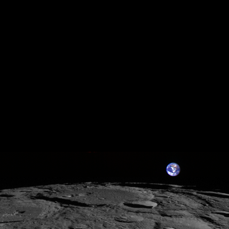 moon orbiting earth clip art