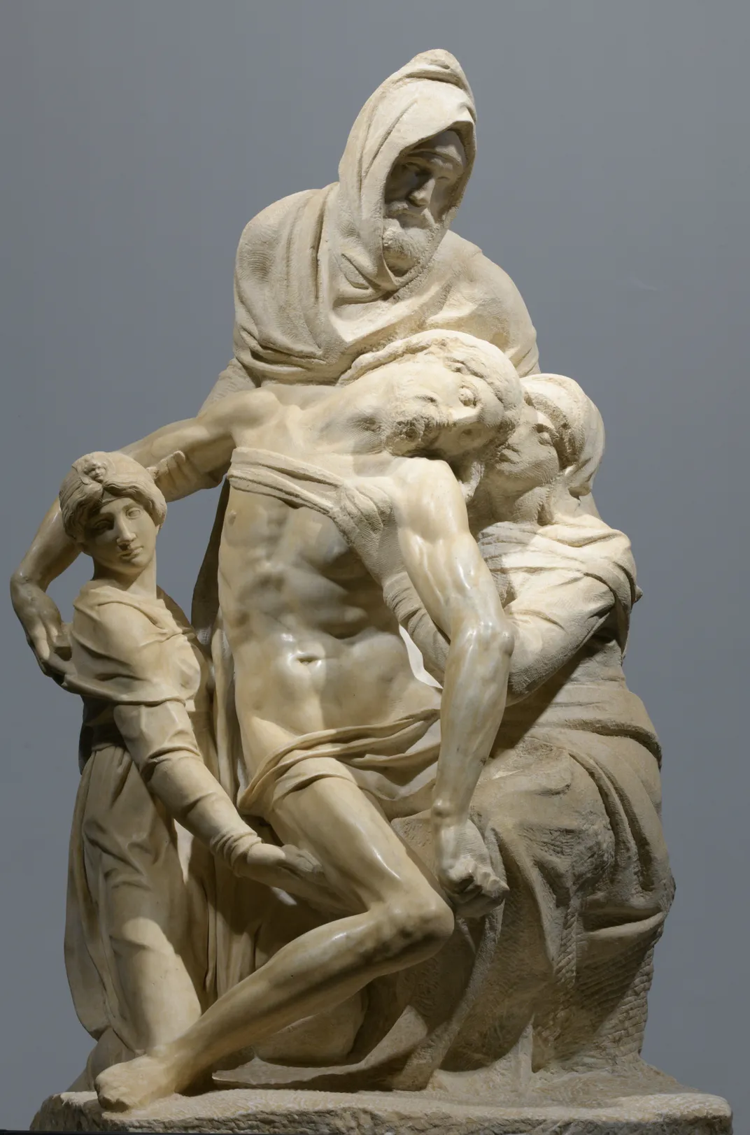 <I>The Deposition</I>, also known as the Bandini Pietà, by Michelangelo, Opera del Duomo Museum