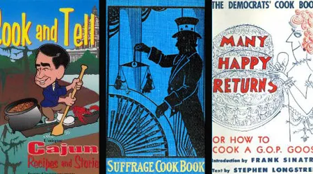 Political cookbooks come from all sides of the spectrum.