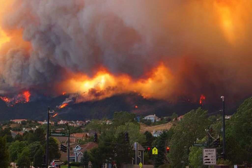 The Colorado Springs fire has forced the evacuation of 32,000 residents.