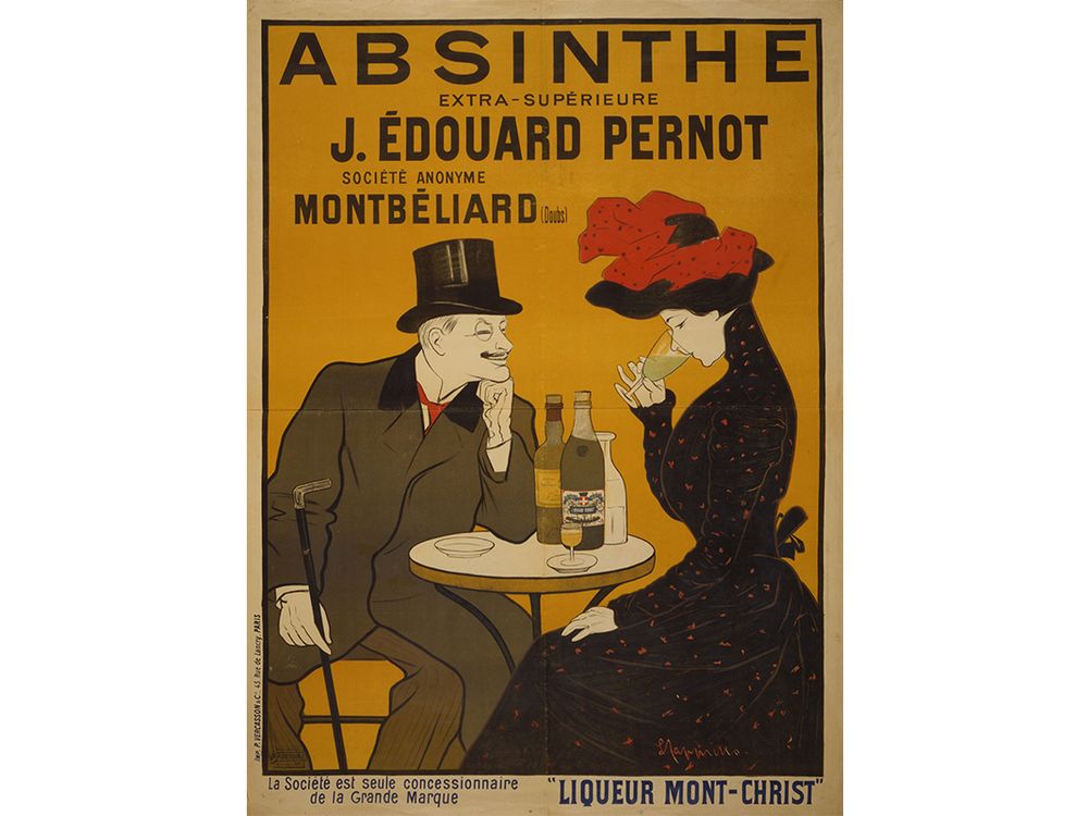Vintage Absinthe Advertisement 