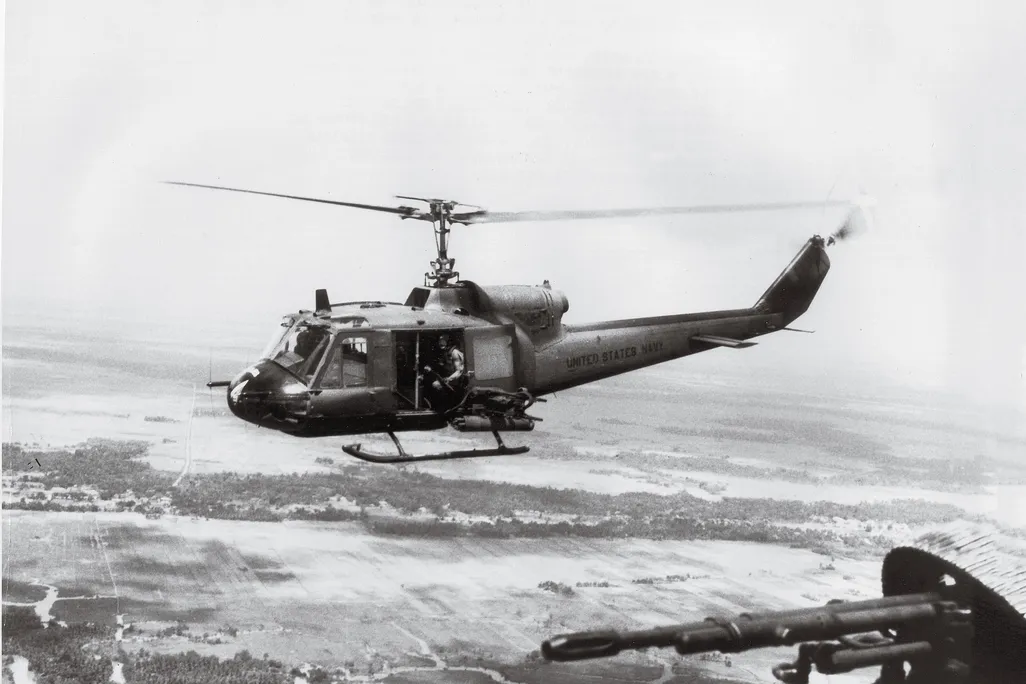 Two Bell UH-1Bs