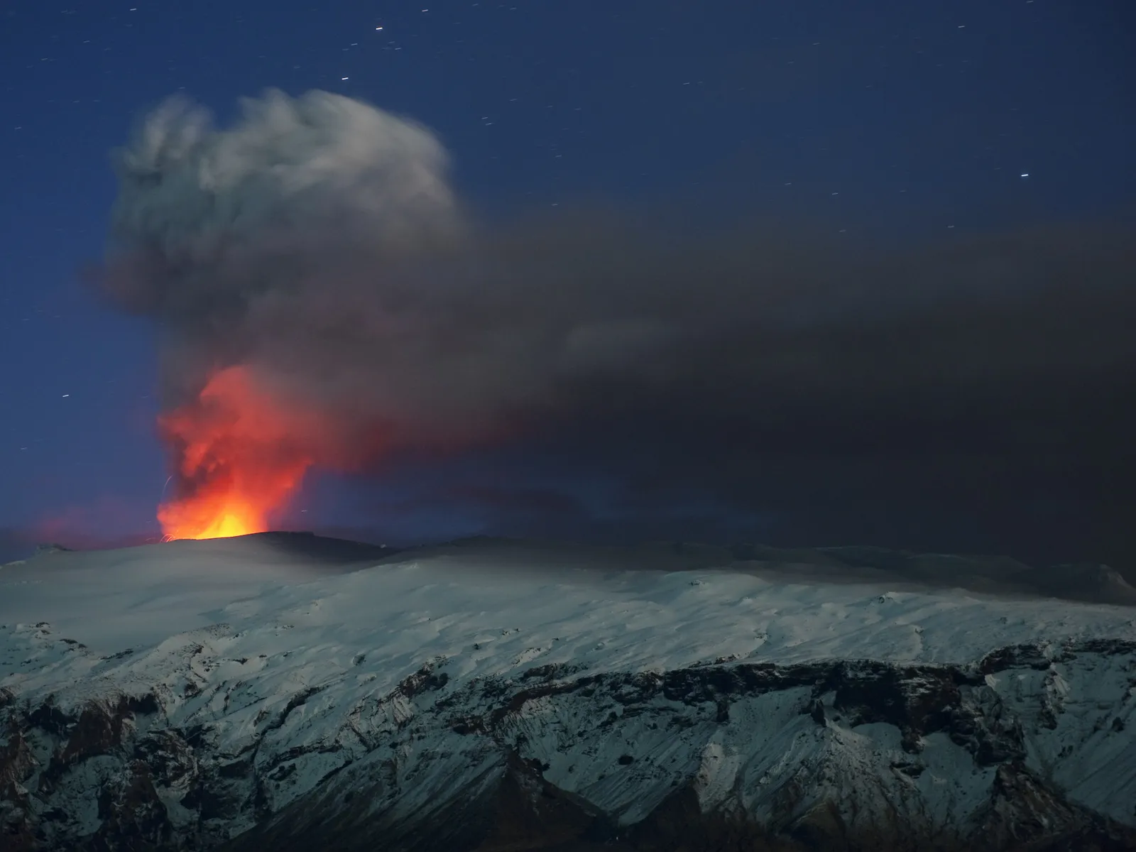 history volcano eruptions worldwide