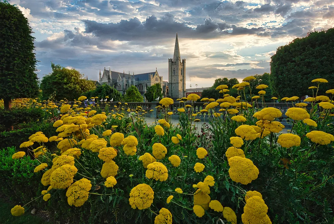 Saint Patrick's Cathedral and its park, Dublin