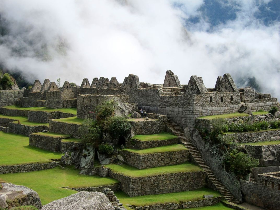 Buildings at Machu Picchu