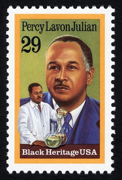 Postage stamp of Percy Lavon Julian