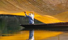 Cruising the Mekong River photo