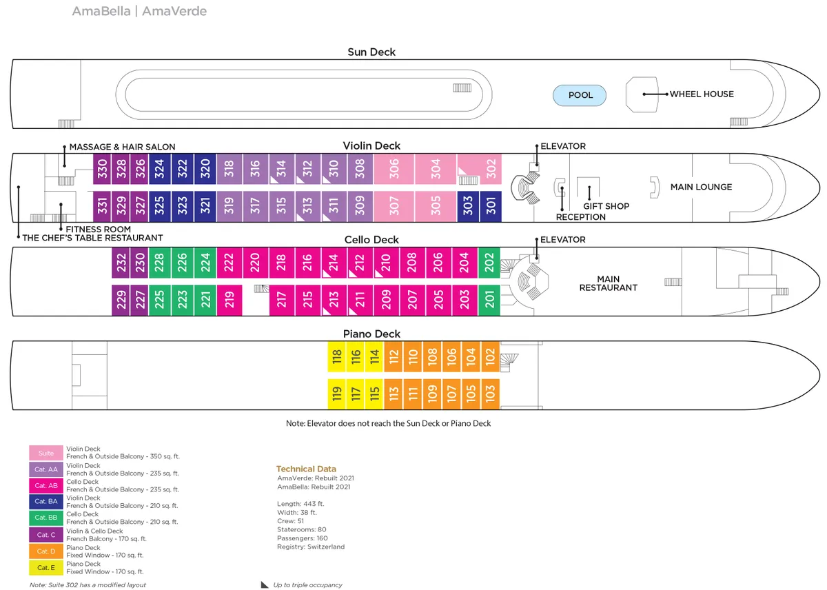 AmaBella deck plan image