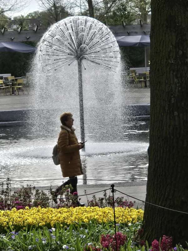 Walking Near the Fountain thumbnail