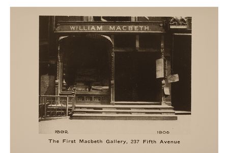 Macbeth Gallery, ca. 1896 / unidentified photographer. Macbeth Gallery records, 1838-1968, bulk 1892-1953. Archives of American Art, Smithsonian Institution.