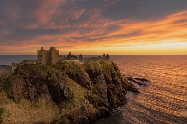 Donnottar Castle at Dawn thumbnail