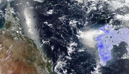 Tonga's Enormous Volcanic Eruption Cleaned Up Part of Its Own Methane Emissions in 2022, Hinting at a Way to Fight Climate Change