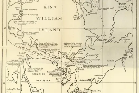 The Franklin Expedition hoped to find a northwest passage between the Atlantic and the Pacific