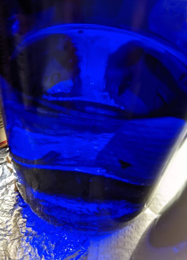 Mystery of the Eyes of the Mummy in Blue Glass thumbnail