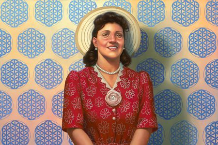 Henrietta Lacks (HeLa): The Mother of Modern Medicine by Kadir Nelson (detail, above) is on view at the National Portrait Gallery through November 4, 2018.