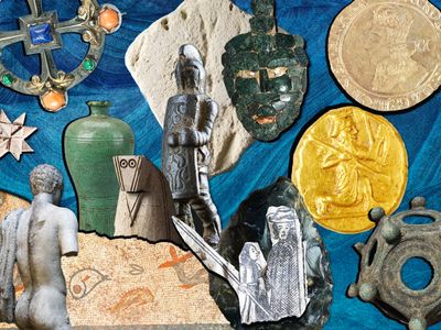 Fascinating finds unveiled in 2024 ranged from a jade Maya funerary mask to a Roman dodecahedron.
