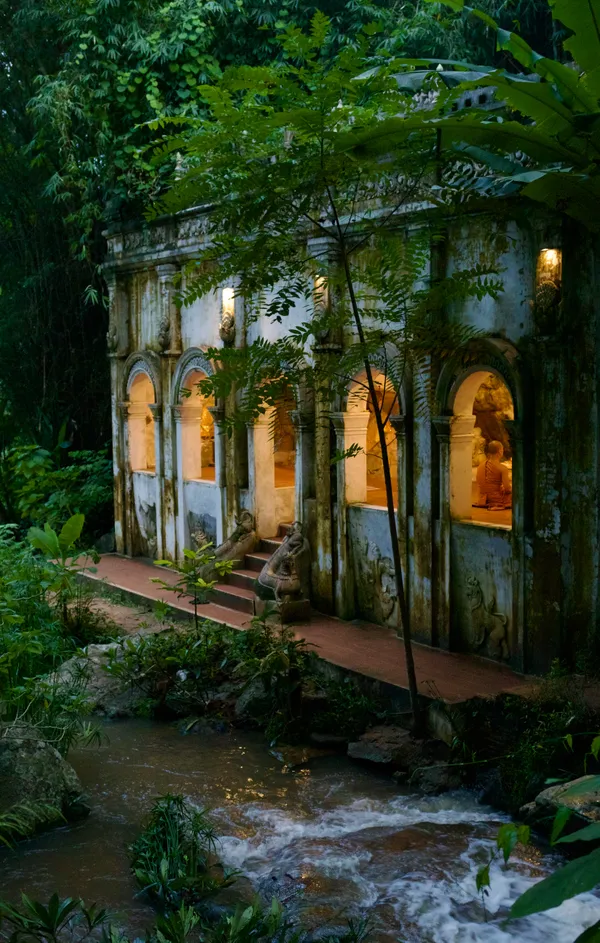 Wat Pha Lat Buddhist Temple in Chiang Mai, Thailand. thumbnail