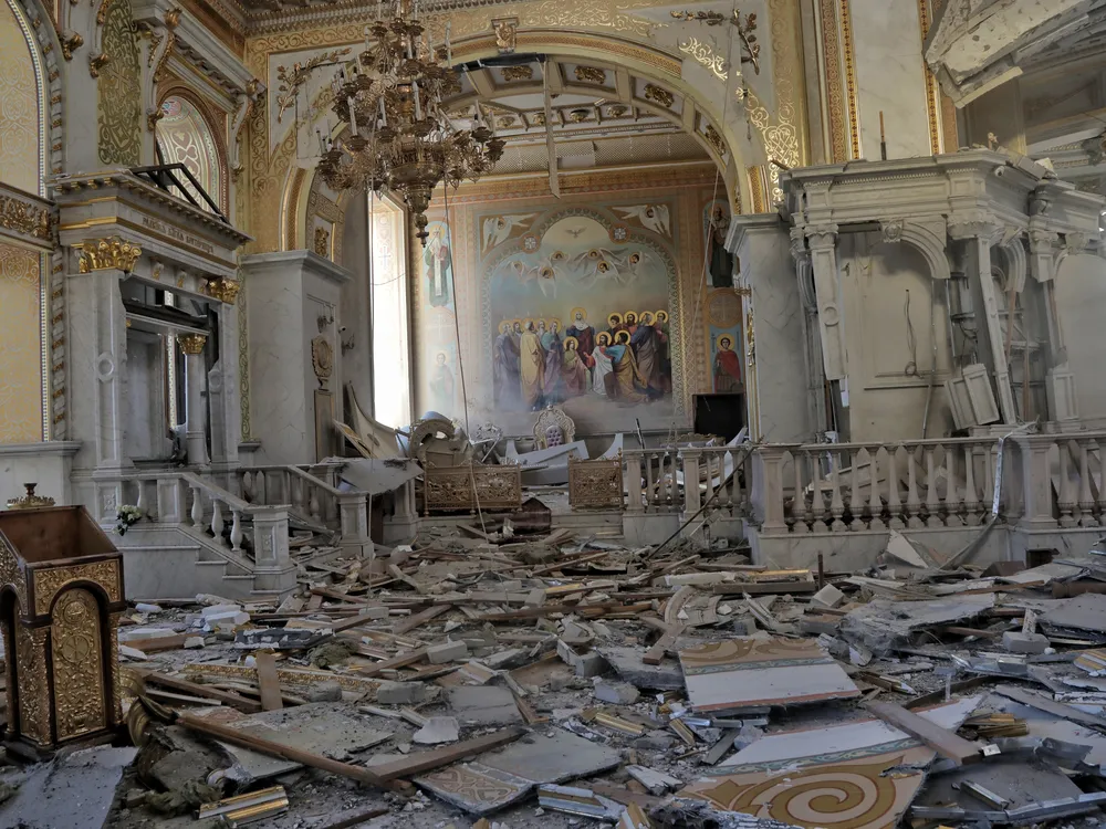 Cathedral destruction
