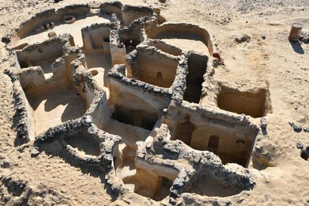 The site is comprised of six sectors, the last of which was recently excavated.
