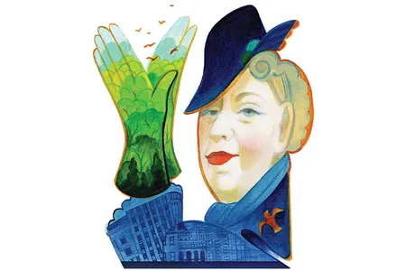 Suffragist Rosalie Barrow Edge founded the world's first refuge for birds of prey.