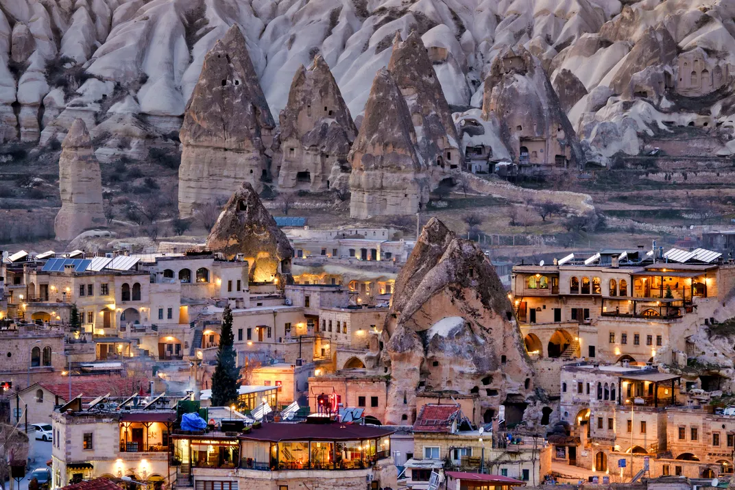 Twilight in Gorëme, Cappadocia