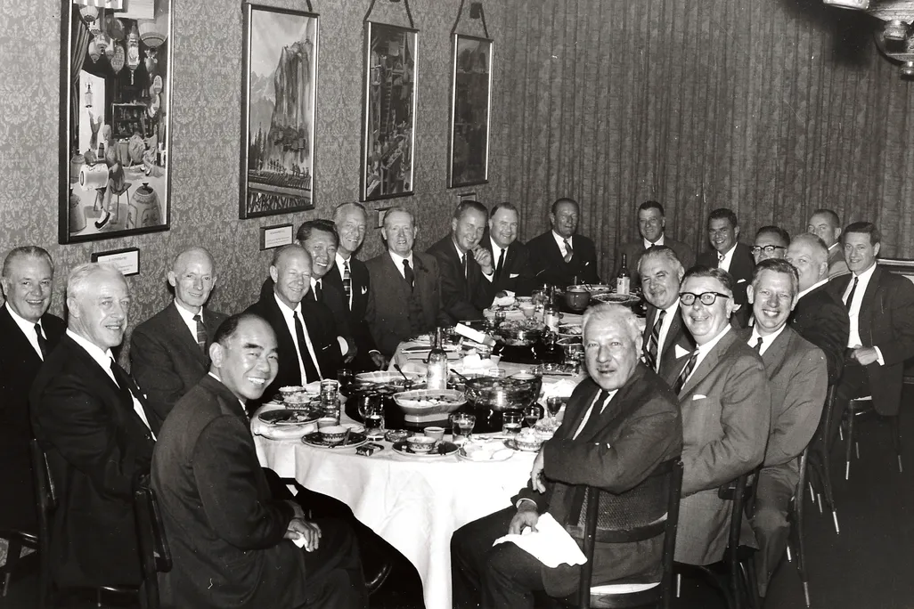 Johnny Kan in the center, 1965