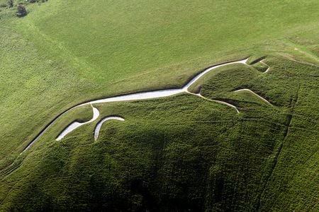 The White Horse at Uffington, Oxfordshire