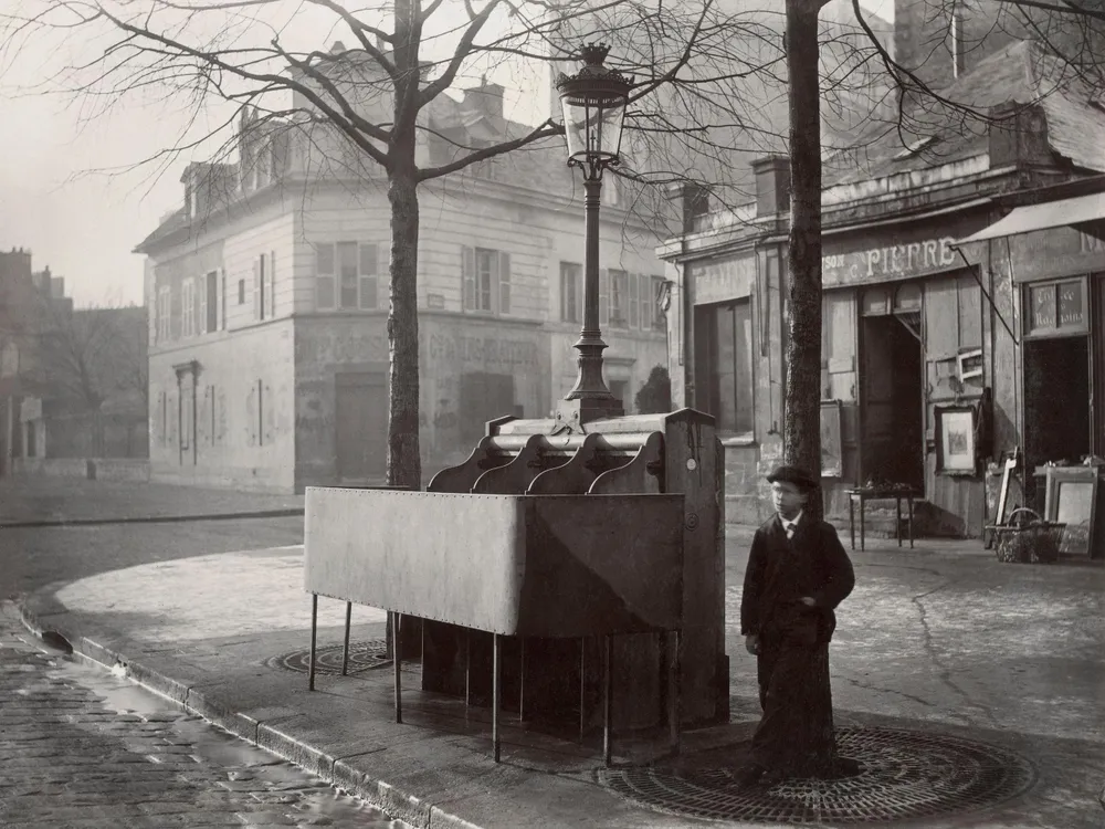 Paris open-air urinal 1865