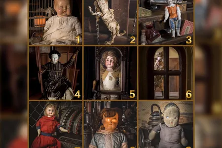 Vote for the creepiest doll via the center's Facebook and Instagram pages.