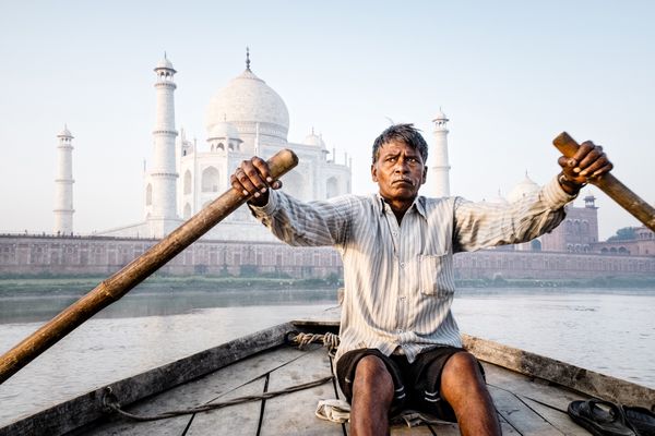 The Boatman of the Taj Mahal thumbnail