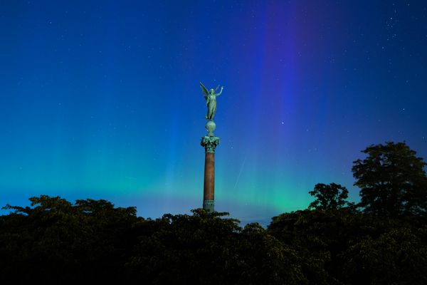 Winged Victory as the Northern Lights Dance thumbnail