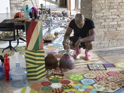 How Artist Nick Cave Memorializes His Ancestors Through ‘Mammoth’ Work image