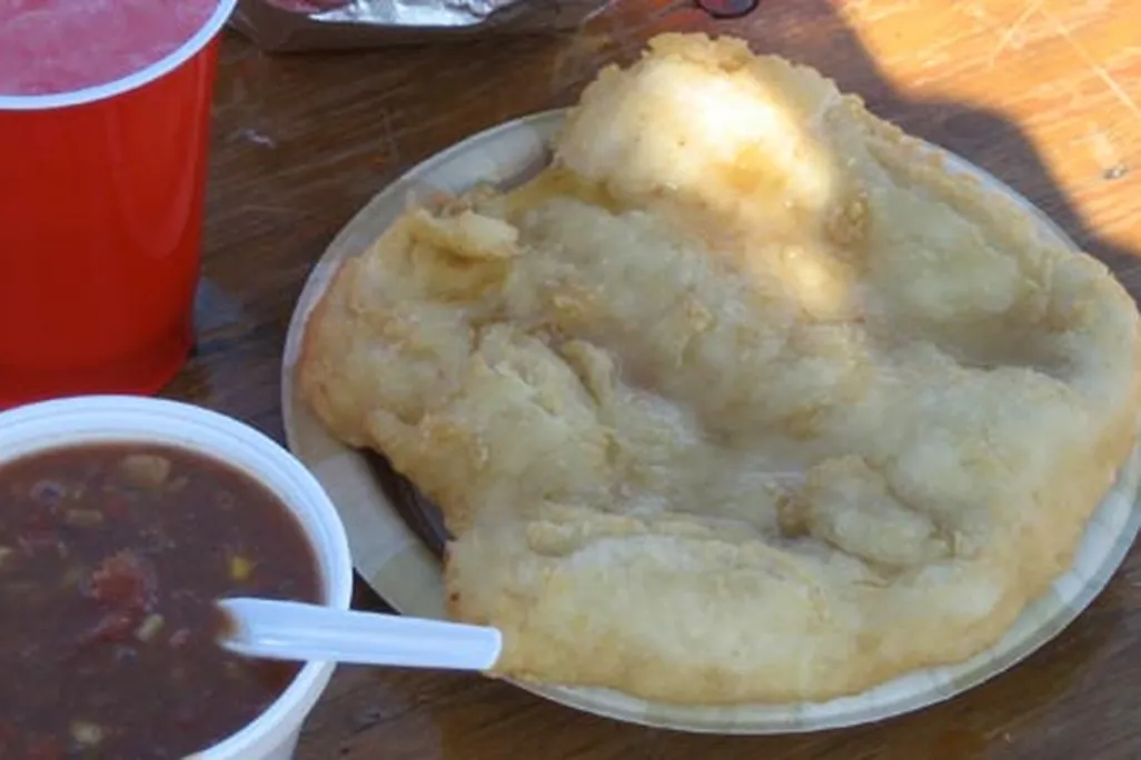 powwow meal of frybread