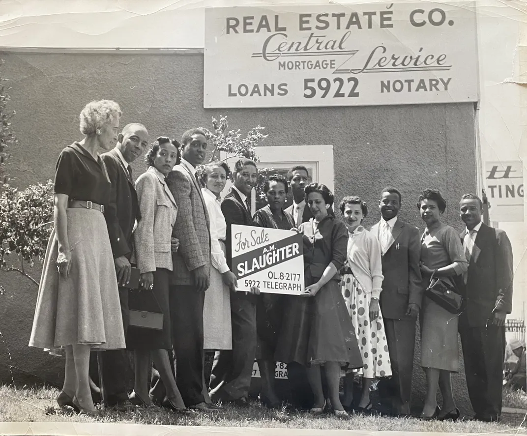 Arlene Slaughter's real estate office