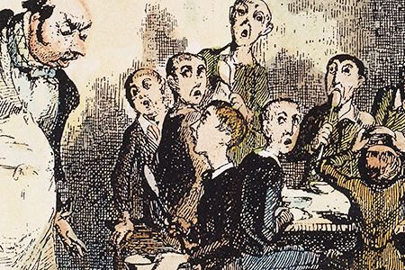 Author Charles Dickens is best known for his memorable cast of characters, including Ebenezer Scrooge, David Copperfield and Oliver Twist, shown here.